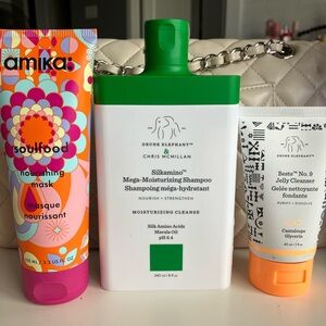 TAKING OFFERS BRAND NEW Drunk Elephant & Amika Nourishing Hair Care Set